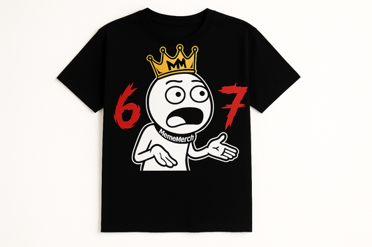 MemeMerch 67 Crown Edition T-Skjorte